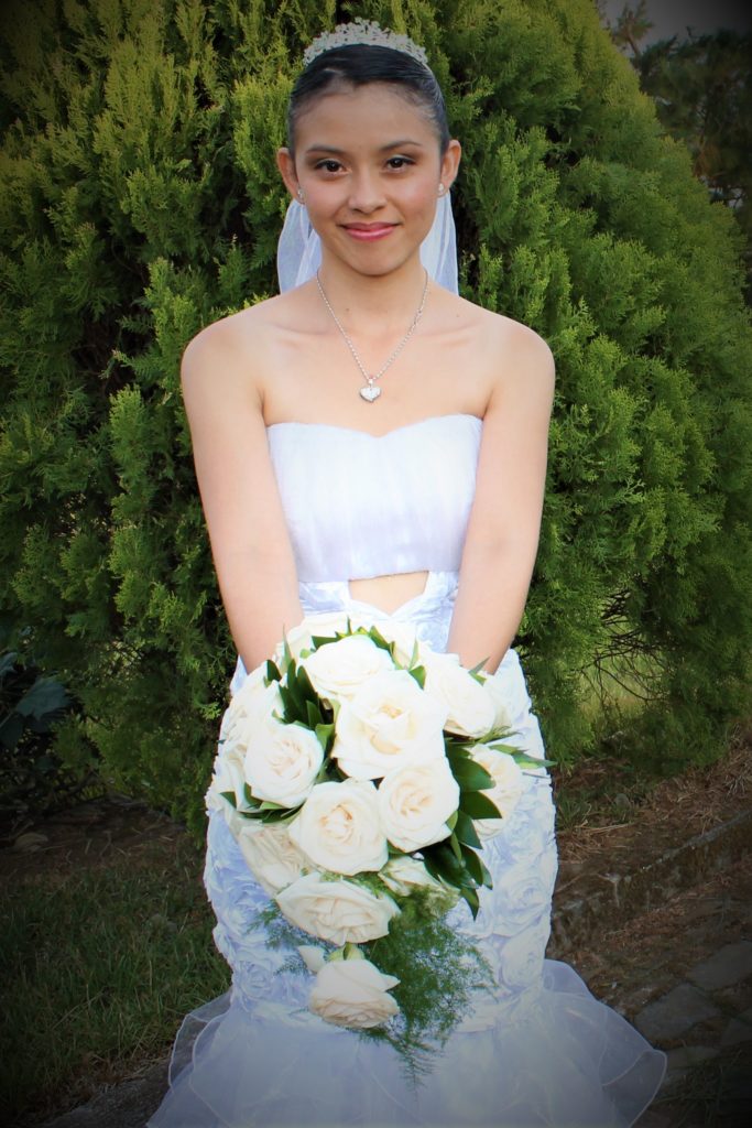 La novia en Moros y Cristianos Salcoatitán