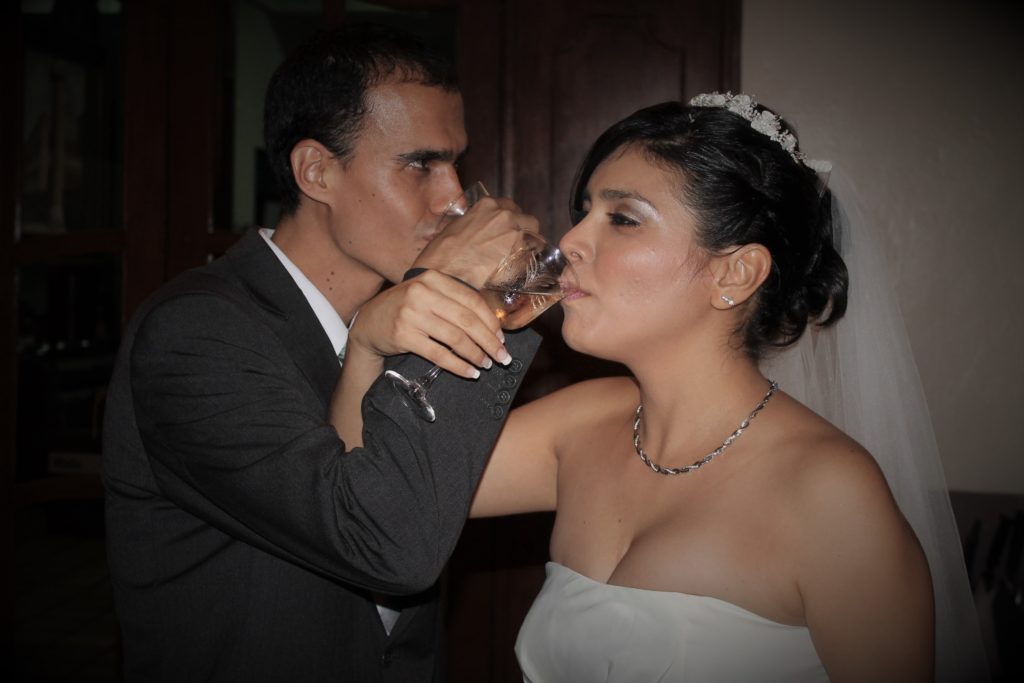 El brindis de la bodas