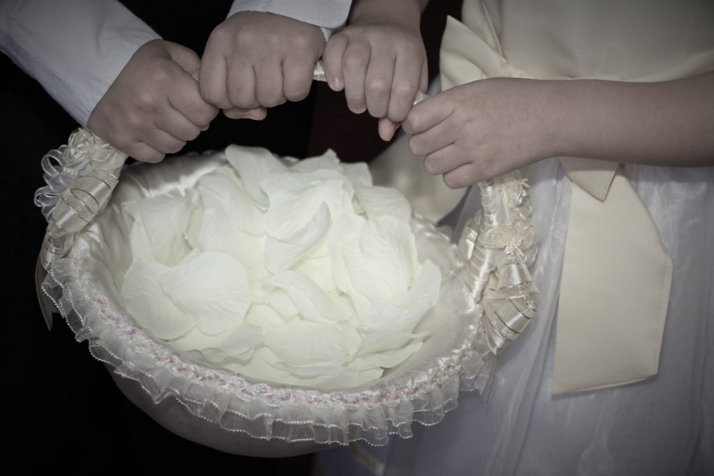 Pétalos de boda Santa Ana