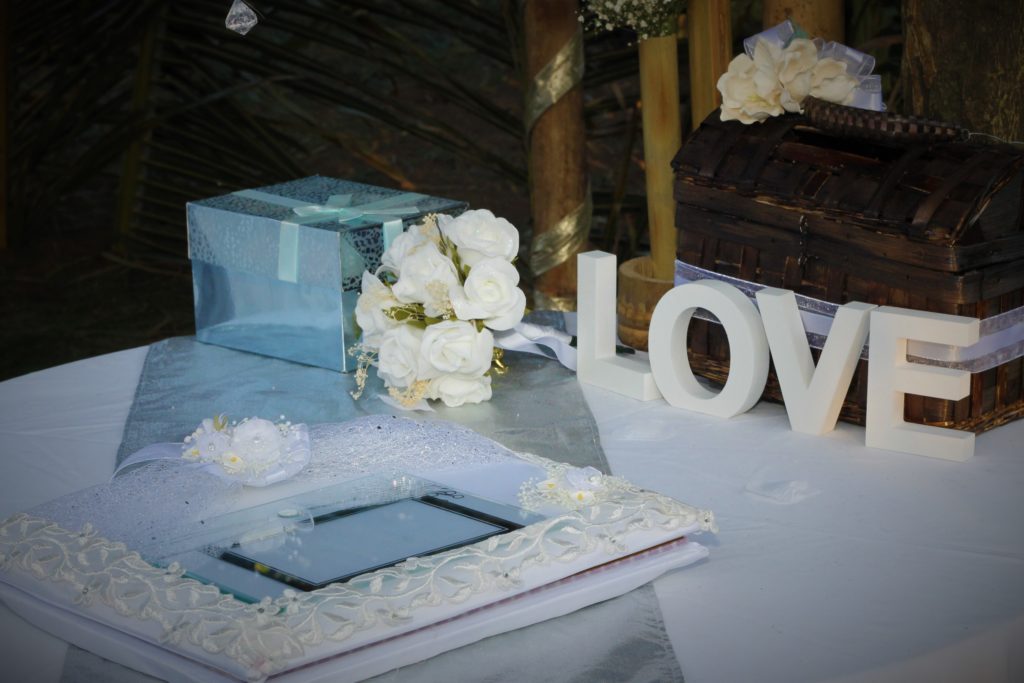 Mesa de regalos boda el Deportivo