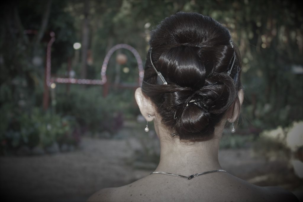 Peinado novia de boda apaneca