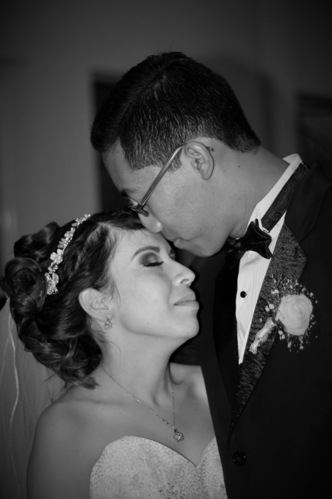 Sesión de fotos de los novios en El Palmar Santa Ana